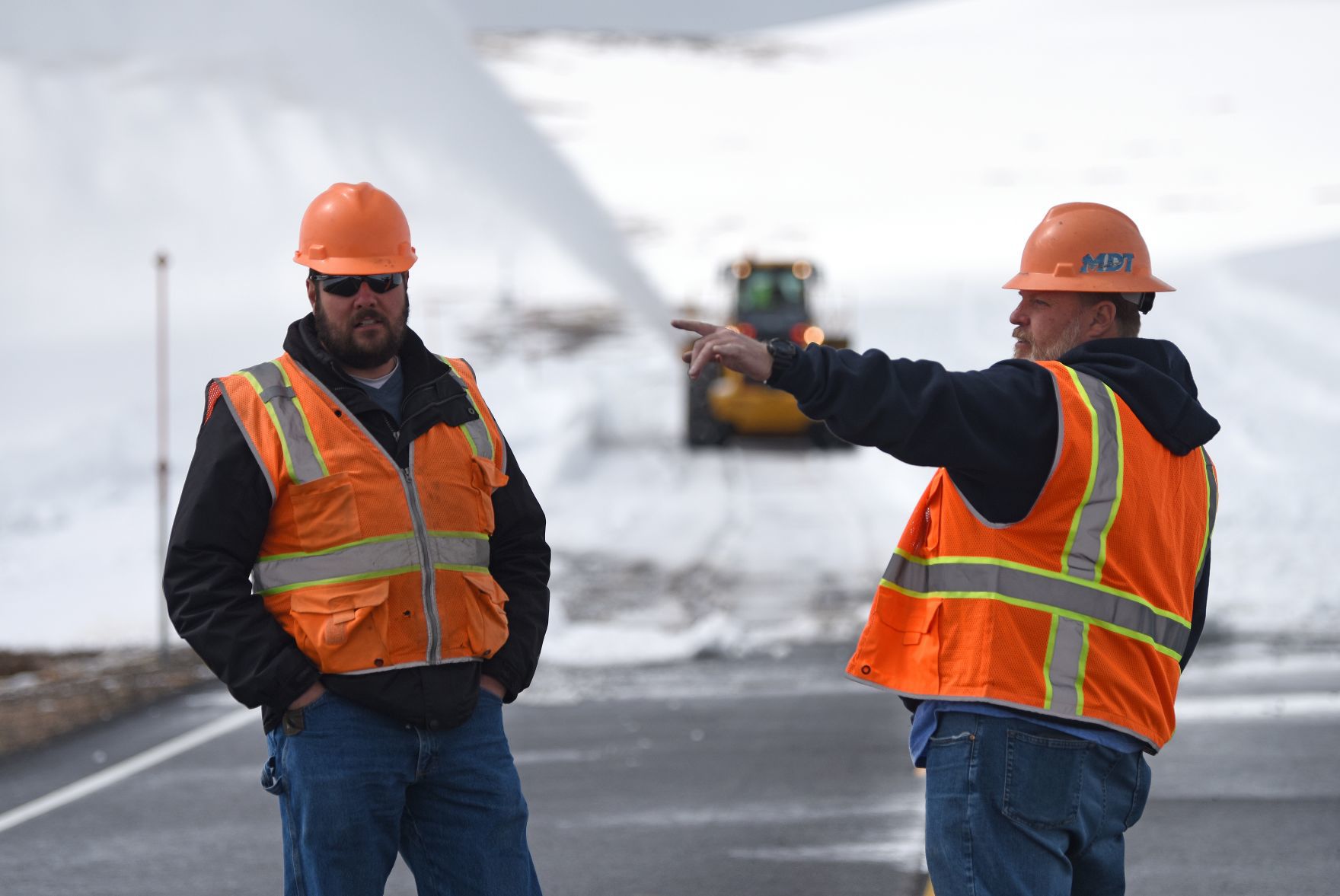 Clearing the Beartooth Pass